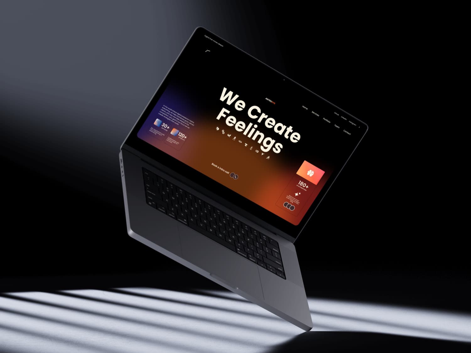 Antrosys : Creative AI Agency main showcase